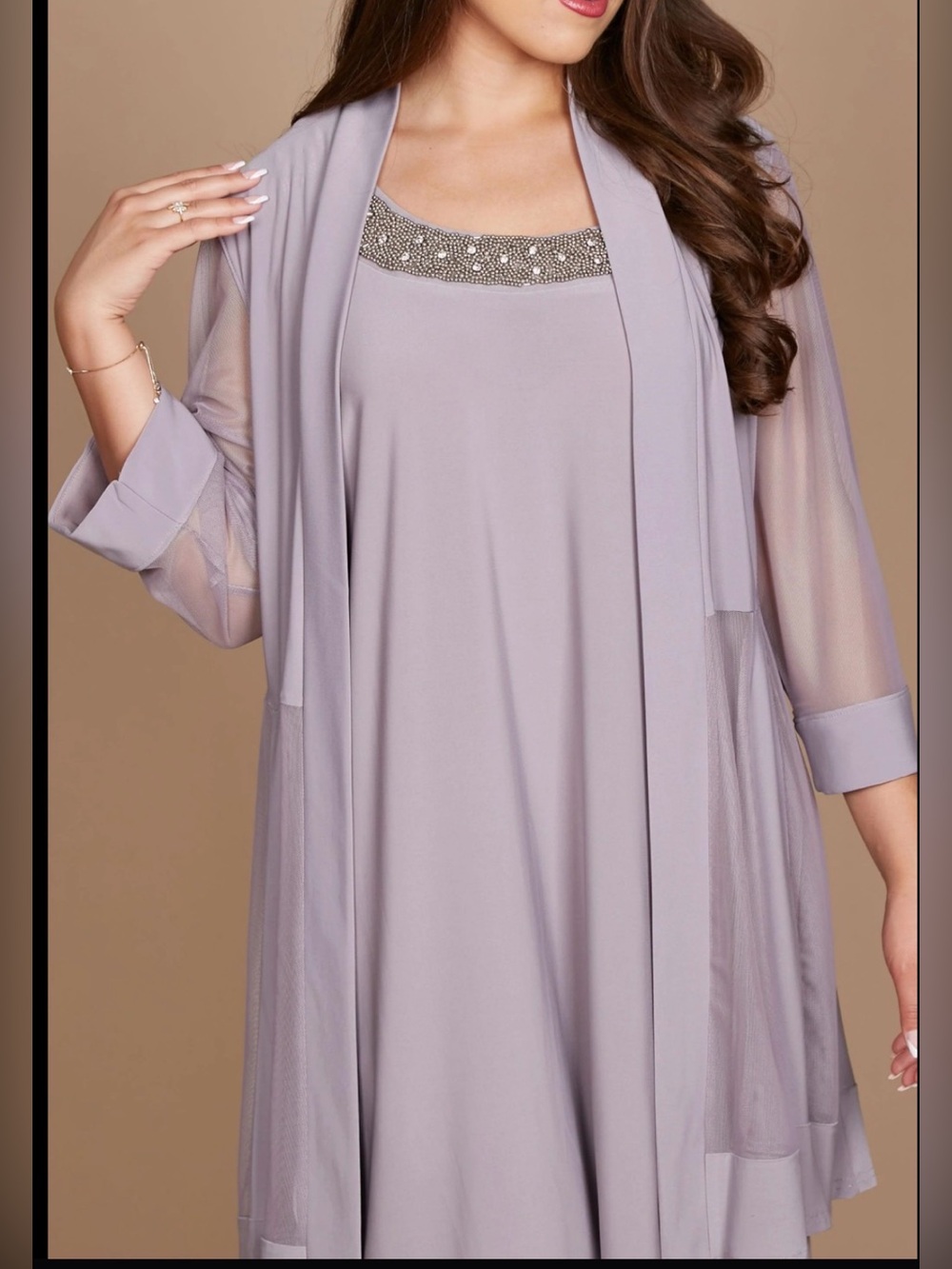 R&M Richards -mother of the bride short dress